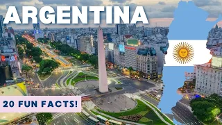 ARGENTINA: 20 Facts in 6 MINUTES