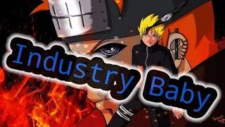 4K✓Naruto vs Pain [AMV] industry baby|| Lil Nas X Katy Perry