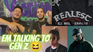 Ez Mil- Realest Ft. Eminem Reaction This was awesome!!