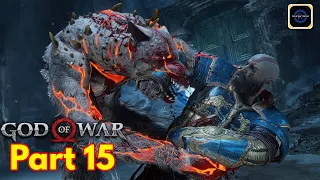 God Of War 4 - Part 15 Wolf Fight and Kratos vs. Werewolf thingies,Double Wulver Fight