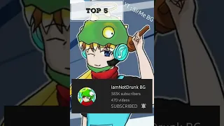 Top 5 BG Tubers have Highest Number of Subscribers 🗿 #shorts #blockmango