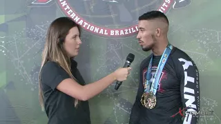 INTERNACIONAL X-COMBAT - Rayssa Cerdeira entrevista Jefferson