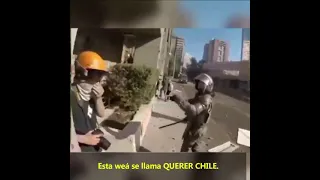 Así aguanta Carabineros de Chile