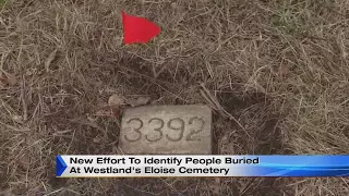 New effort to identify people buried at Eloise cemetery