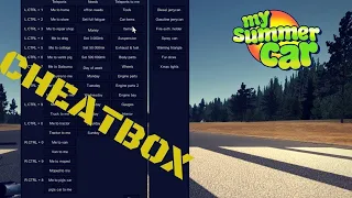 как скачать читы меню для My Summer Car