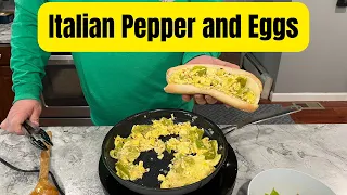 How to make Italian Peppers and Egg Sandwiches