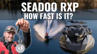 SEADOO RXP 300 Ultimate ACCURATE GPS speed testing video. It is fast!