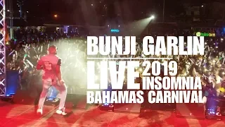 Bunji Garin LIVE performance at Insomnia | Bahamas Carnival 2019