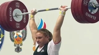 2011 European Weightlifting Championships, Women +75 kg  Тяжелая Атлетика. Чемпионат Европы
