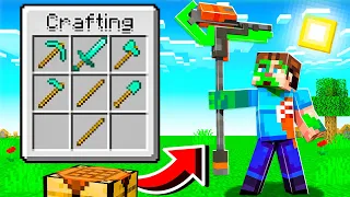 COMBINING EVERY ITEM IN MINECRAFT! (overpowered)