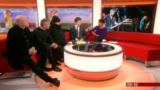 The Stranglers BBC Breakfast 2015