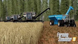 WE BROKE OUT THE OLD SCHOOL COMBINE | FS19