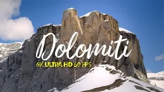 Dolomiti in Italy | 6K Ultra HD 60 FPS Cinematic Drone Video