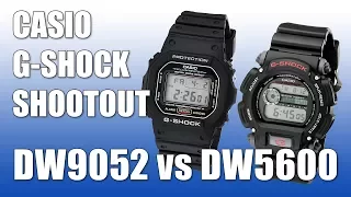 Casio G-Shock DW9052 Vs DW5600
