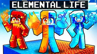 Having an ELEMENTAL LIFE in Minecraft!