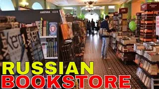 Best Bookstore ’Dom Knigi’ Under Sanctions in St. Petersburg (Subs bought me Book!) 🇷🇺