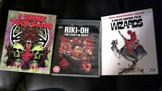 Blu ray Reviews - I drink your blood, Wizards, Riky-Oh