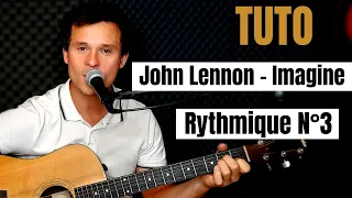 Tuto guitare John Lennon - Imagine Rythmique N°3 (Accords et Paroles)