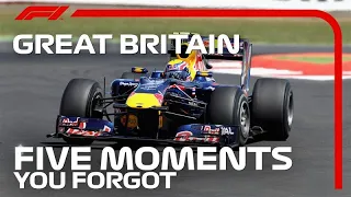 5 Moments You Forgot | British Grand Prix