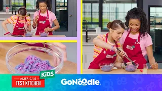 Learn to Make Unicorn Noodles With America’s Test Kitchen | Activities for Kids | Cooking | GoNoodle