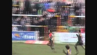 Misili Manu try for Leigh Centurions vs Leeds Rhinos (2006)