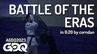 Battle of the Eras by corndan in 8:20 - Awesome Games Done Quick 2023