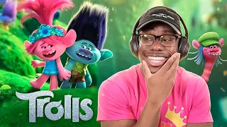 I Watched DreamWorks *TROLLS* For The FIRST TIME Turned Into A TRY NOT TO SING Challenge (I failed)