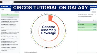 Galaxy for Bioinformatics  CIRCOS Tutorial Genome Assembly Coverage