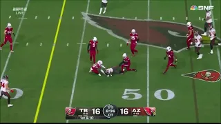 Tom Brady goes 6/6 in game winning overtime drive - Bucs vs Cardinals