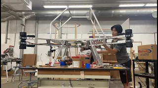 How I Built a Human-Carrying Drone -- Project Leelyn Drone Rewind Video