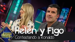 Luis Figo contesta al comentario de Ronaldo sobre su mujer - El Hormiguero 3.0