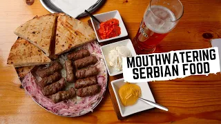 SERBIAN FOOD in Belgrade, Serbia | BEST SERBIAN cevapi, kobasice and pizza like you've never seen