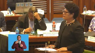 Fijian - Parliament Sitting - 29th November 2018 - 2:30pm