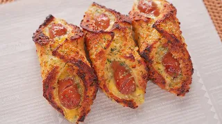 Do you like garlic bread? Homemade delicious and easy recipe