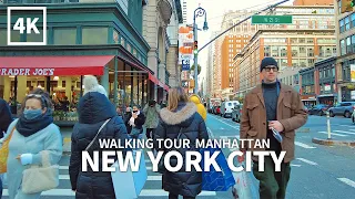 [4K] NEW YORK CITY - Walking Tour Manhattan, Broadway, 14th Street & 6th Avenue, NYC, USA, 4K UHD
