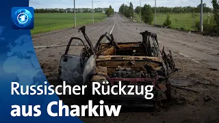 Offenbar russischer Rückzug aus Charkiw