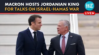 LIVE | France's Macron Welcomes Jordan's King Abdullah II In Paris To Discuss Gaza Ceasefire