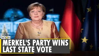 Merkel's party wins last state poll before general election | Germany will go to polls in Sep 2021