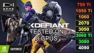 XDEFIANT | Tested On 8 GPUs | Benchmark