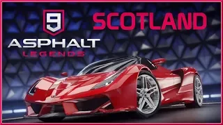 ASPHALT 9 : Legends - Legendary Tracks #3 SCOTLAND iOS & Android Mobile (2018) HD