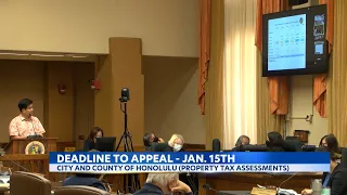 Deadline approaching for property tax appeals