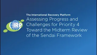 Assessing Progress and Challenges for Priority 4 Toward the Midterm Review of the Sendai Framework