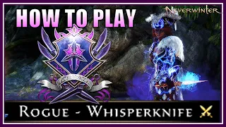 How to Play Rogue Whisperknife for HUGE Damage! - BEST Power Setup to Use! - Neverwinter M27