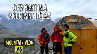 Overnight in a high alpine mountain bivouac [2700m] - mountain vlog #6