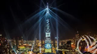 Лазерное шоу Бурдж-Халифа 2018 (Burj-Khalifa Laser Show 2018)