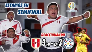 Perú 3 (4) - (3) 3 Paraguay | REACCIONES | Copa América 2021 | CUARTOS DE FINAL | CONMEBOL