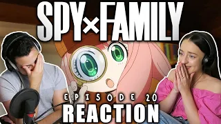 SPY x FAMILY Episode 20 REACTION! | "Investigate the General Hospital"