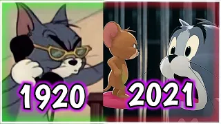 Evolution Tom and Jerry 1920-2021
