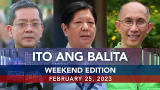 UNTV: Ito Ang Balita Weekend Edition | February 25, 2023
