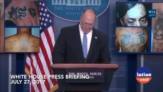 White House Press Briefing Focuses on MS-13
